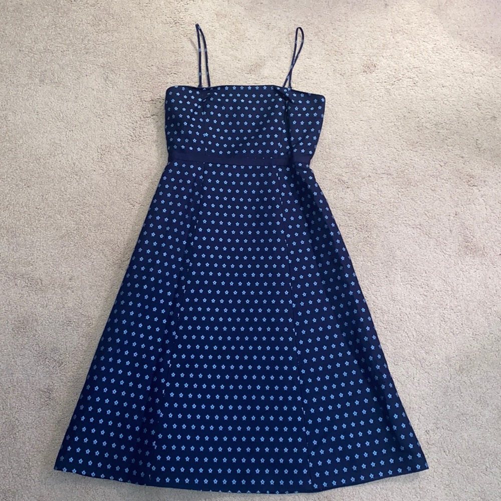 Preppy Navy Blue Women’s Dress
